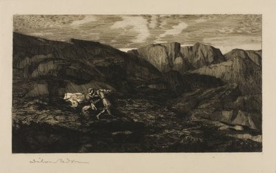 Rädsla av Odilon Redon