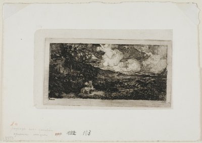 Galopperande ryttare av Odilon Redon