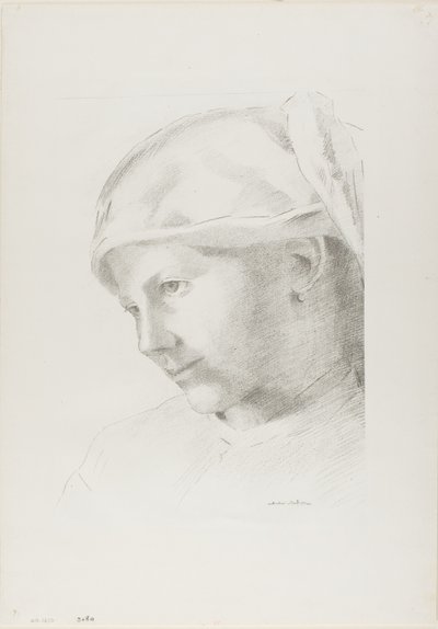 Flicka av Odilon Redon