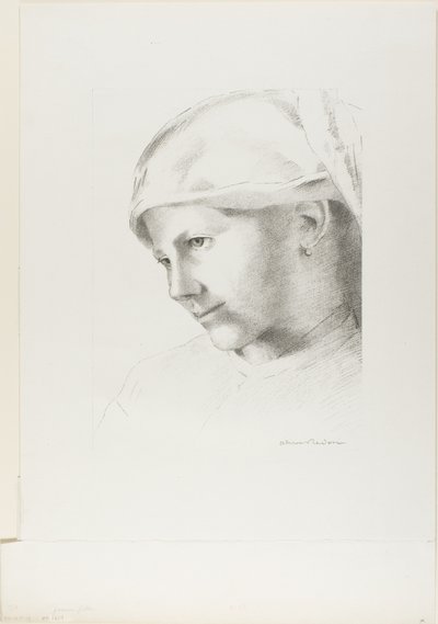 Flicka av Odilon Redon