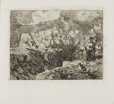 Ryttare i bergen av Odilon Redon