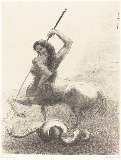 Det var kamp och fåfänga segrar av Odilon Redon