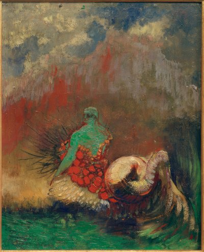 Sjöjungfrun (Die Sirene) av Odilon Redon