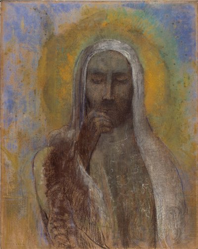 Tystnadens Kristus av Odilon Redon