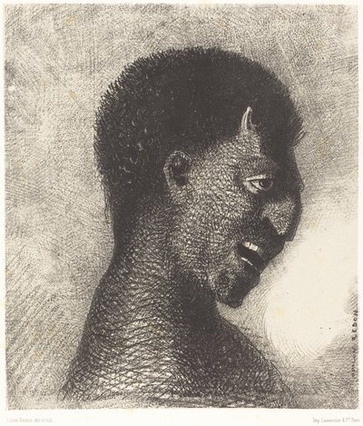 Satyren med det cyniska leendet av Odilon Redon