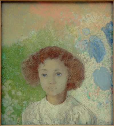 Mademoiselle de Gonet av Odilon Redon