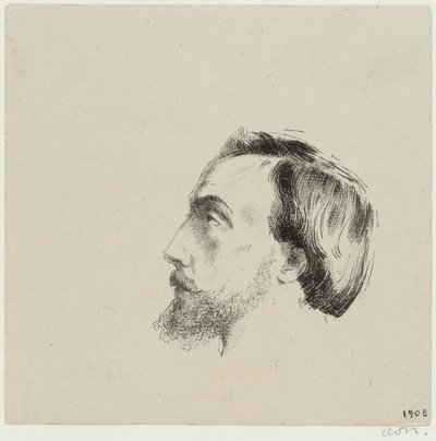 Miguel Llobet av Odilon Redon