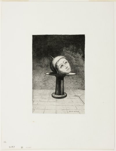 On the Dish, tallrik tio från In Dreams av Odilon Redon