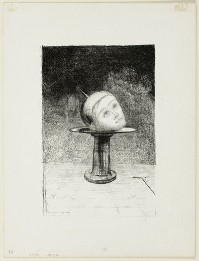 On the Dish, tallrik tio från In Dreams av Odilon Redon