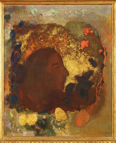 Paul Gauguin (målning på duk) av Odilon Redon
