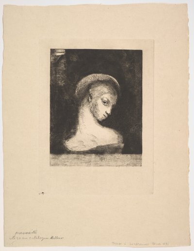 Perversitet, 1891. av Odilon Redon
