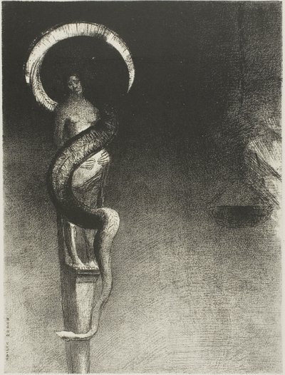 Orm-Halo av Odilon Redon