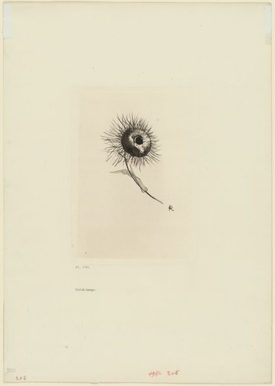 Bakstycke, tallrik 9 av 9 av Odilon Redon
