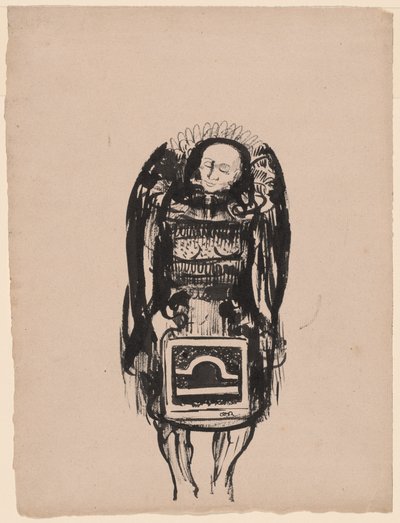 Djävulen (Le Diable) av Odilon Redon