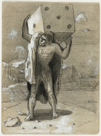 The Die, även kallad Passions vikt av Odilon Redon
