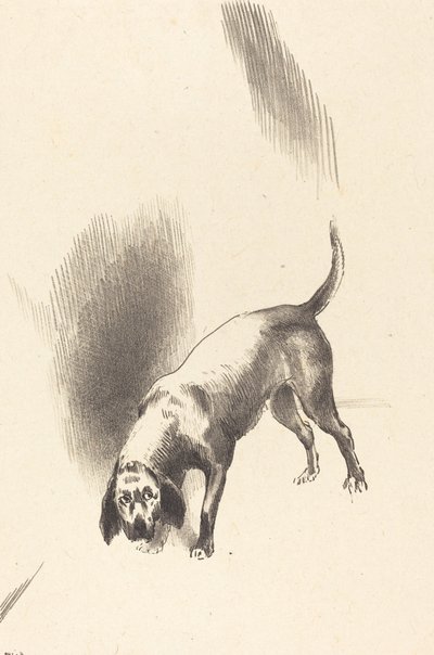 Hunden av Odilon Redon