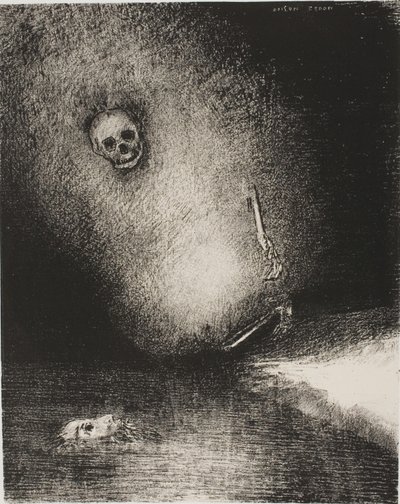 The Dream has Ended in Death, från The Juror av Odilon Redon