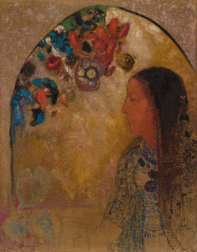 Det gotiska fönstret av Odilon Redon
