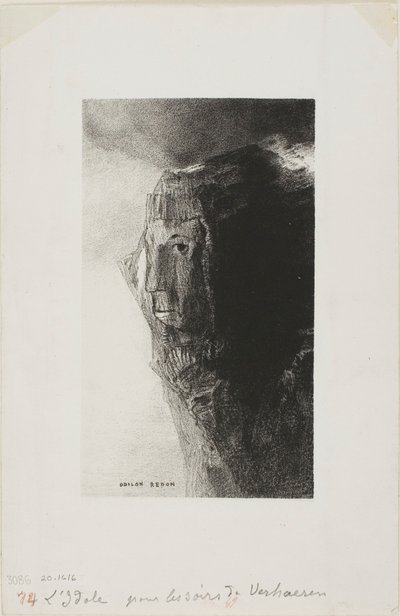 Idolen, framsida ur Emile Verhaeren