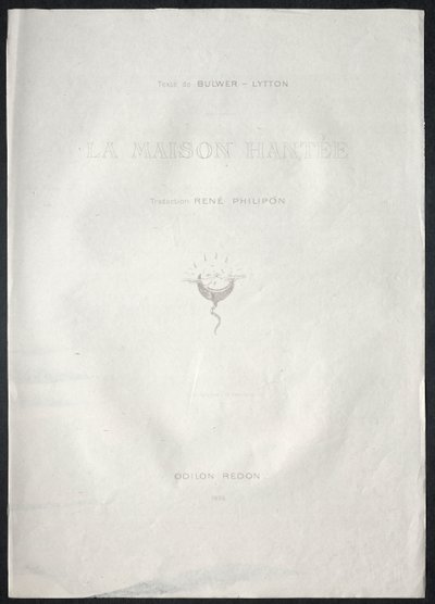 Titelskylt av Odilon Redon