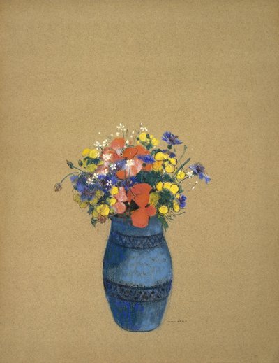 Blomvas av Odilon Redon