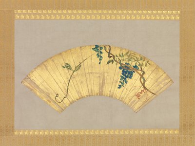 Wisteria, 1600-1700-talet. av Ogata Korin