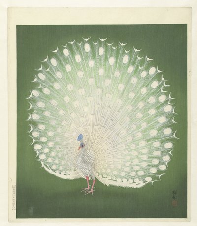 Påfågel av Ohara Koson