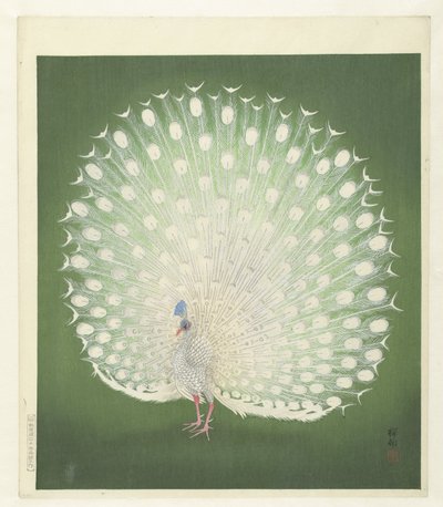 Påfågel av Ohara Koson
