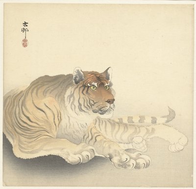 Tiger av Ohara Koson