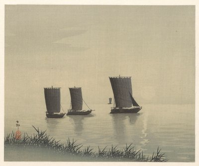 Fiskebåtar av Ohara Koson