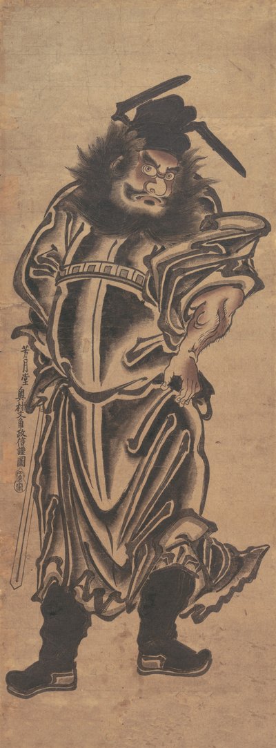 Shoki, Demon-Queller, tidigt 1700-tal., tidigt 1700-tal. av Okumura Masanobu