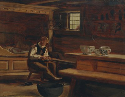 Setesdal Skomakare av Olaf Isaachsen
