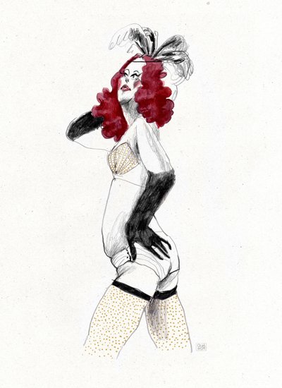 Burlesk av Olga Skomorokhova