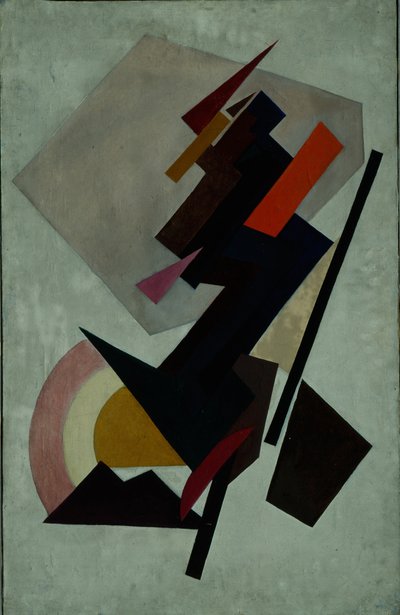 Abstrakt komposition. Suprematism, 1910-tal av Olga Rozanova