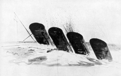 RMS Lusitanias förlisning, 7 maj 1915, 1926 av Oliver Percy Bernard