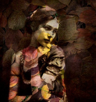 Clotilde, 2023 (digital blandteknik) av Olivia Gozzano