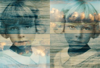 Sea double girl,2022 (Digital blandteknik) av Olivia Gozzano