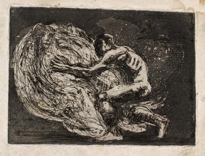 Ixion omfamnar molnet av Oluf Hartmann