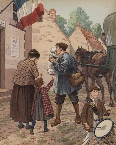 2 augusti 1914 av Onfray de Breville Job