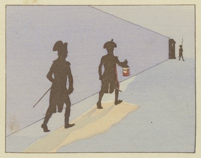 En löjtnant i Valence 1785 gjorde Napoleon nattpatrullering varje dag av Onfray de Breville Job