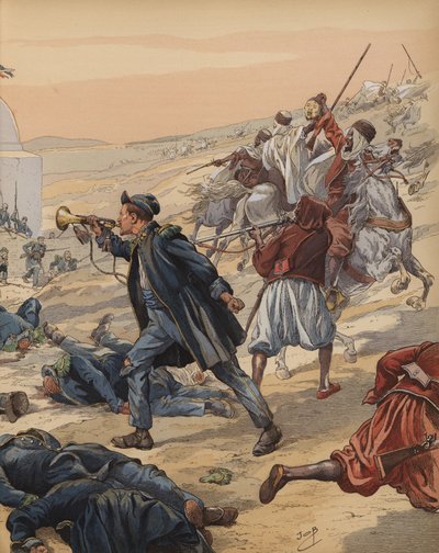 The Clarion of Sidi-Brahim, Glasmästaren av Onfray de Breville Job