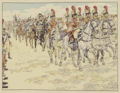 Den franska armén går in i Berlin, 27 oktober 1806 av Onfray de Breville Job