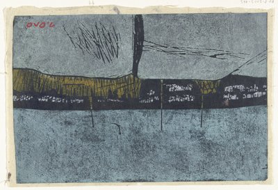Nordens hav Kita no umi (titel på objekt) av Ono Tadashige (signed by artist)