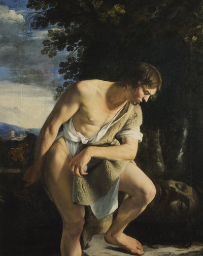 David (olja på duk) av Orazio Gentileschi