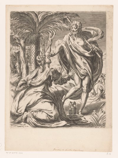 Kristus visar sig för Maria Magdalena (Noli me tangere) av Orazio de Santis
