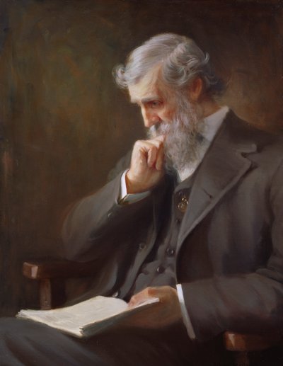 John Muir, ca. 1917 från ett fotografi från 1909. av Orlando Rouland