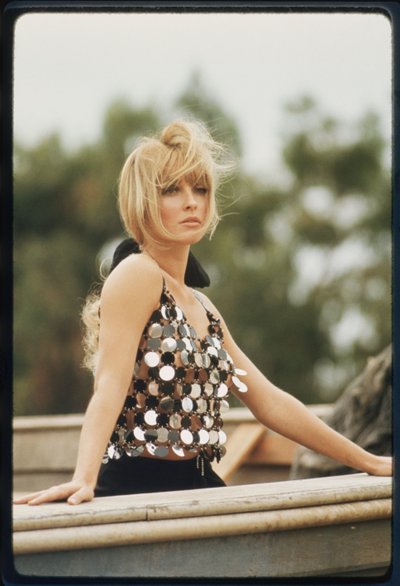 Sharon Tate porträtt av Orlando Suero