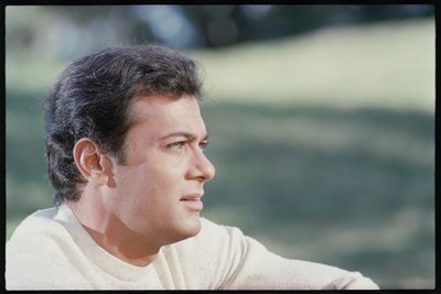 Tony Curtis porträtt av Orlando Suero