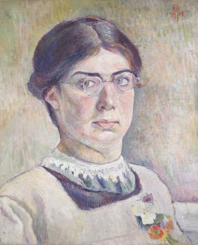 Självporträtt, 1913 av Orovida Camille Pissarro