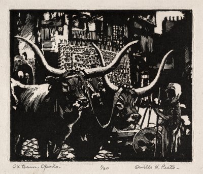 Ox Team, Oporto av Orville Houghton Peets